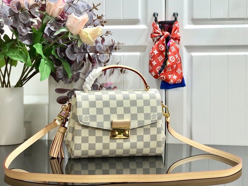 Louis Vuitton Croisette in Damier Azur Canvas
