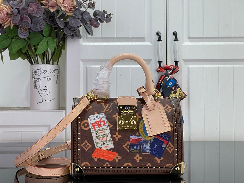 Louis Vuitton Petite Malle Monogram Canvas