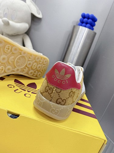 Gucci x adidas Gazelle–style sneakers