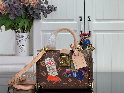 Louis Vuitton Petite Malle Monogram Canvas
