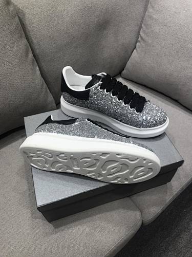 Alexander McQueen Oversized Glitter Sneakers