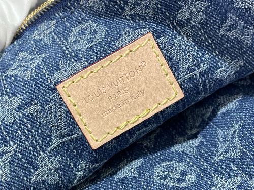 Louis Vuitton Monogram Denim Baggy PM Shoulder Bag