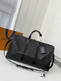 Louis Vuitton Keepall Bandoulière 55 Monogram Eclipse Canvas