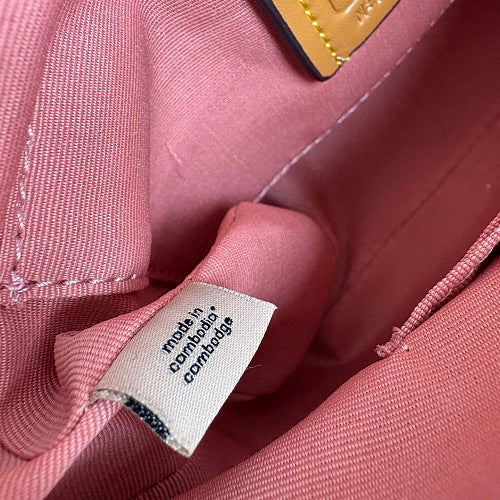 Coach Teri Shoulder Bag in Pink Signature Canvas