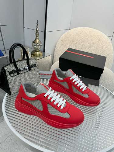Prada America’s Cup–style Technical Mesh Sneaker