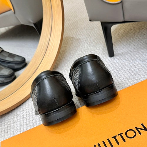 Louis Vuitton LV Initials Damier Graphite Loafers