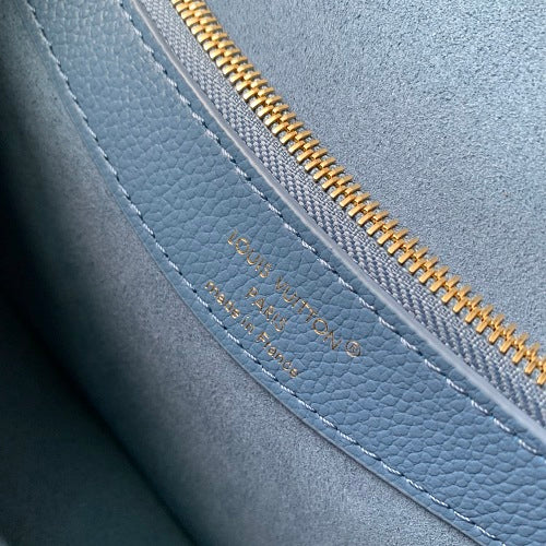 Louis Vuitton Diane Monogram Empreinte Leather in the Blue Jean