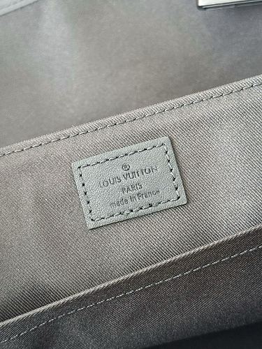 Louis Vuitton Utility Crossbody Monogram Eclipse Canvas