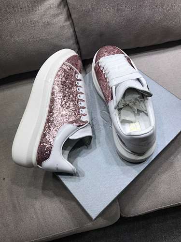 Alexander McQueen Oversized Glitter Sneakers