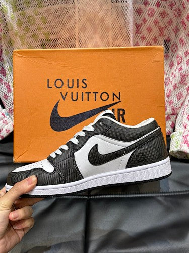 Louis Vuitton x Nike Air Jordan 1 Low Sneakers