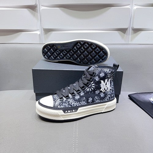AMIRI MA Logo Bandana High-Top Sneakers