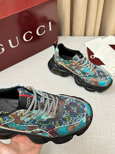 Gucci Rhyton-style Printed Chunky Sneakers