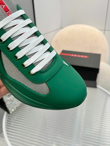 Prada technical mesh low-top sneakers