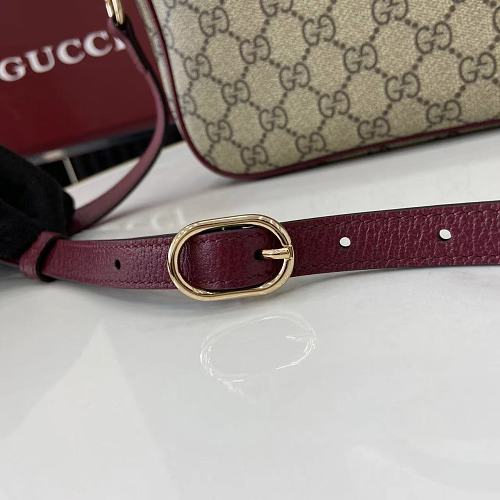 Gucci Ophidia GG Supreme Top-Handle Shoulder Bag
