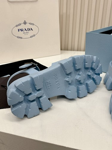 Prada Monolith platform sandals