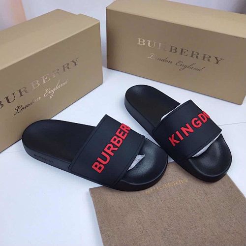 Burberry Logo Pool Slide Sandals