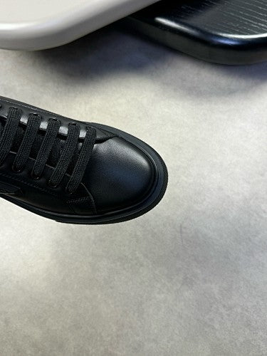 Prada Downtown Leather Platform Sneakers
