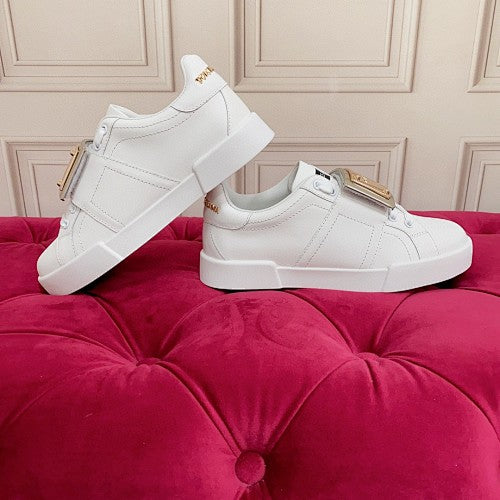 Dolce & Gabbana Portofino / Daymaster-style Logo Plaque Sneakers