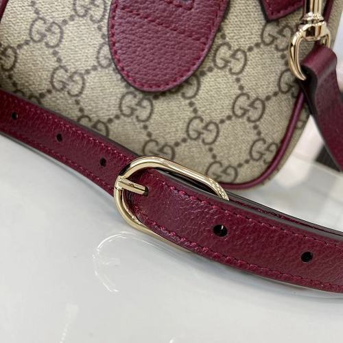 Gucci Ophidia GG Supreme Medium Boston / Top Handle Bag