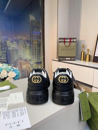 Gucci GG Multicolor Embroidered Platform Sneakers