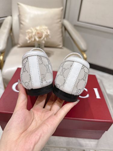 Gucci Horsebit GG Crystal Loafers