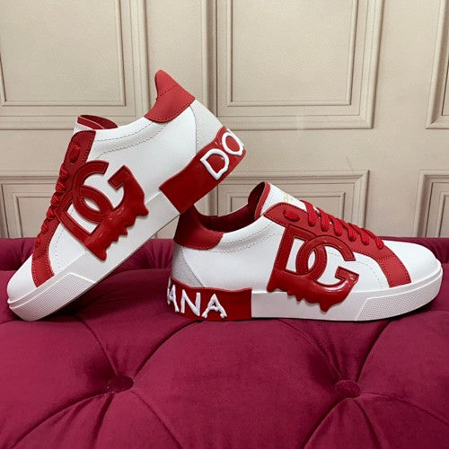 Dolce & Gabbana Portofino DG Logo Low-Top Sneakers