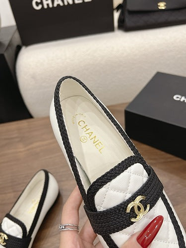 hanel Quilted CC Loafers