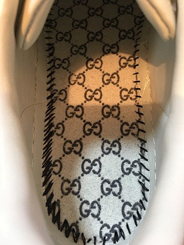 Gucci Ace “Loved” Embroidered Web Sneakers