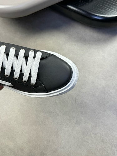 Prada Downtown Leather Platform Sneakers