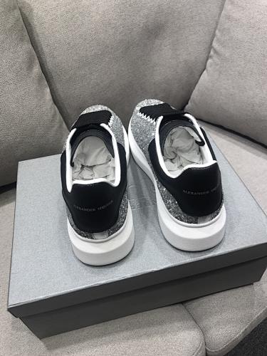 Alexander McQueen Oversized Glitter Sneakers