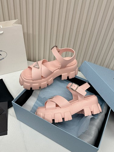 Prada Monolith platform sandals