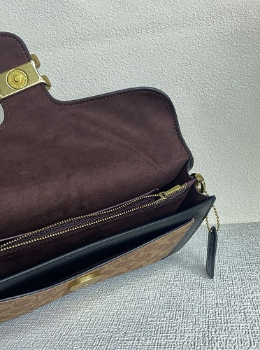 Coach Tabby Shoulder Bag 26 in Signature Canvas