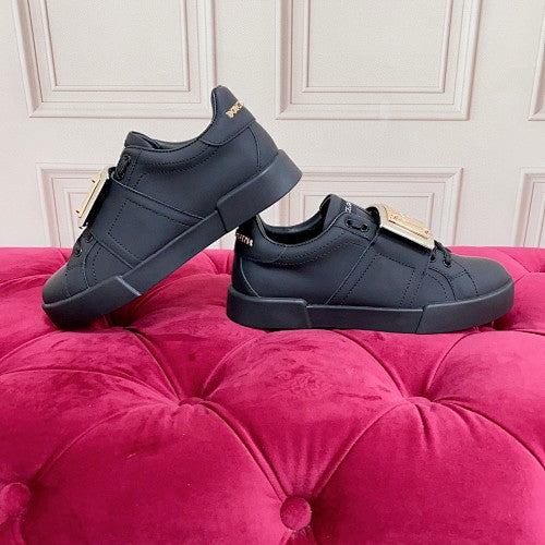 Dolce & Gabbana Portofino / Daymaster-style Logo Plaque Sneakers