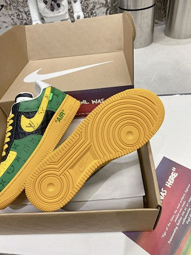 Louis Vuitton x Nike Air Force 1 Low–style sneakers