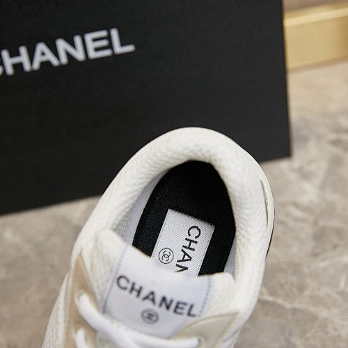 Chanel CC Logo Retro Runner Sneakers