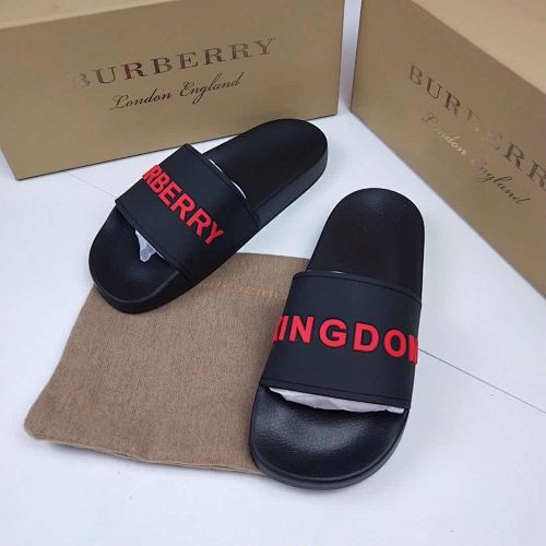 Burberry Logo Pool Slide Sandals