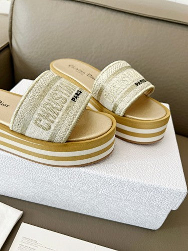 Dior Dway Platform Slide Sandals