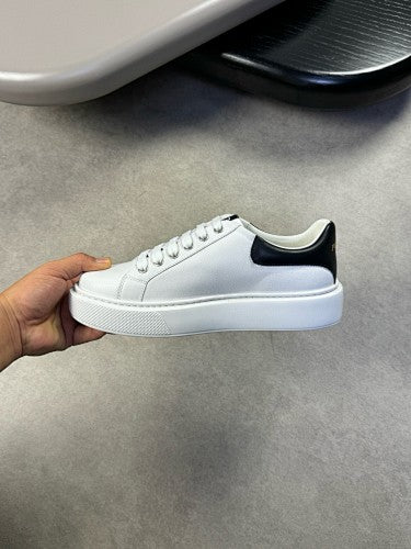 Prada Downtown Leather Platform Sneakers