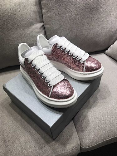 Alexander McQueen Oversized Glitter Sneakers