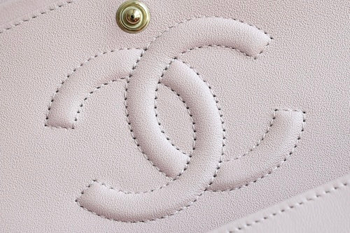 Chanel Light Pink Classic Flap Bag
