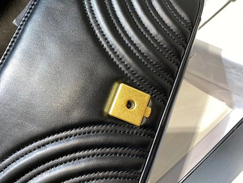 Gucci GG Marmont Small Matelassé Shoulder Bag