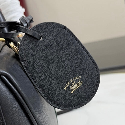 Gucci Horsebit Web Boston / Top Handle Bag