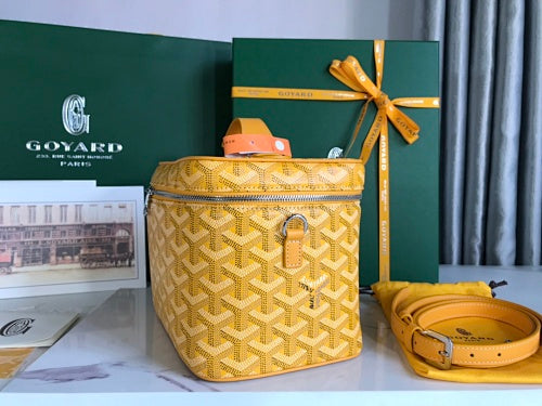 Goyard Yellow Goyardine Train