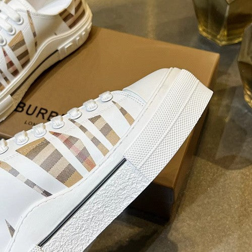 Burberry Vintage Check Low-Top Platform Sneakers