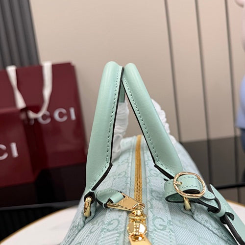 Gucci GG Canvas Boston Bag / Top Handle Bag