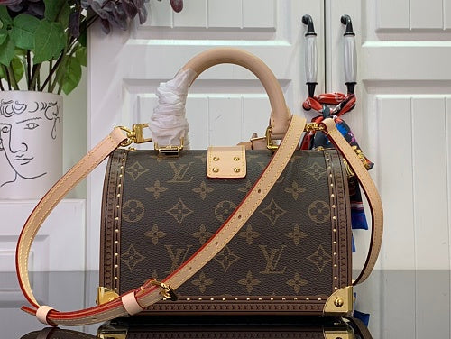 Louis Vuitton Petite Malle Souple Monogram Canvas