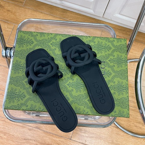 Gucci Interlocking G Slide Sandals