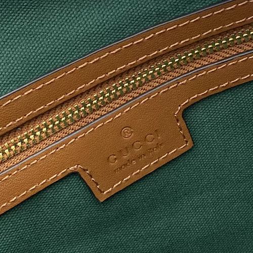 Gucci GG Canvas Web Boston Bag / Top Handle Bag