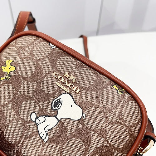 Coach x Peanuts Snoopy Signature Camera Bag