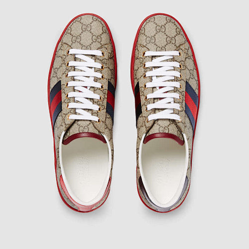 Gucci Ace GG Supreme Web Sneakers